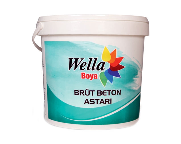 Brüt Beton Astarı - Beyaz